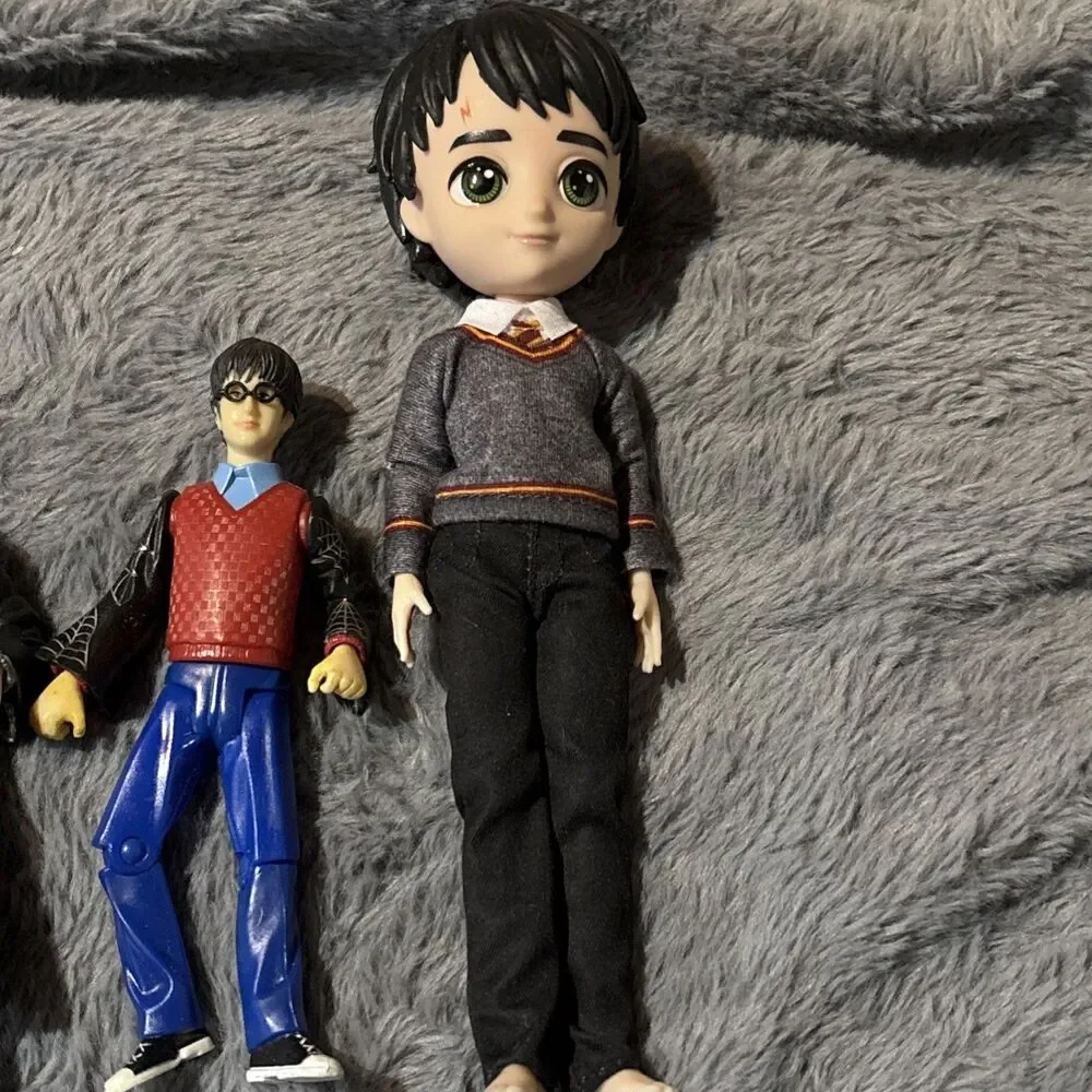 Harry Potter Doll Figures Lot Of 4 - 5” Figures And 8.25 Inch Doll